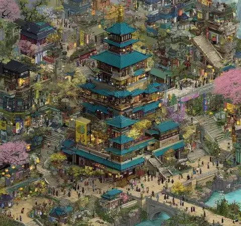 奇幻韩漫《迷雾之森》封面
